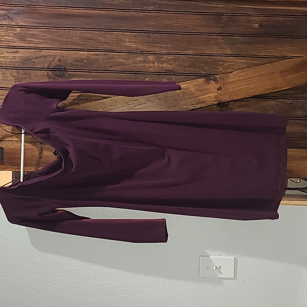 Express plum dress